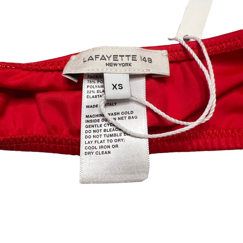 Lafayette 148 New York Bralette Bikini Top XS - Picture 4 of 6